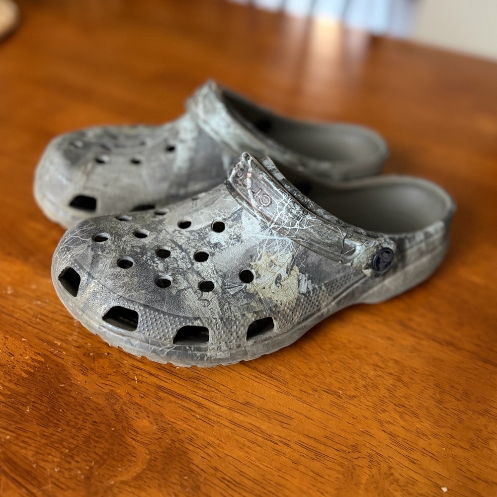 Adult Camo Crocs